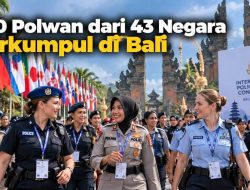 450 Polwan dari 43 Negara Berkumpul di Bali