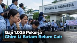 Gaji 1.025 Pekerja Ghim Li Batam Belum Cair