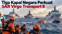 Tiga Kapal Negara Perkuat SAR Virgo Transport 8