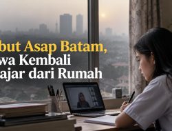 Kabut Asap Batam, Siswa Kembali Belajar dari Rumah
