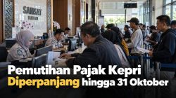 Pemutihan Pajak Kepri Diperpanjang hingga 31 Oktober
