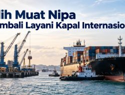 Alih Muat Nipa Kembali Layani Kapal Internasional